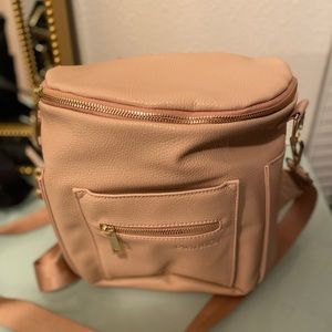 Pink Fawn mini diaper bag